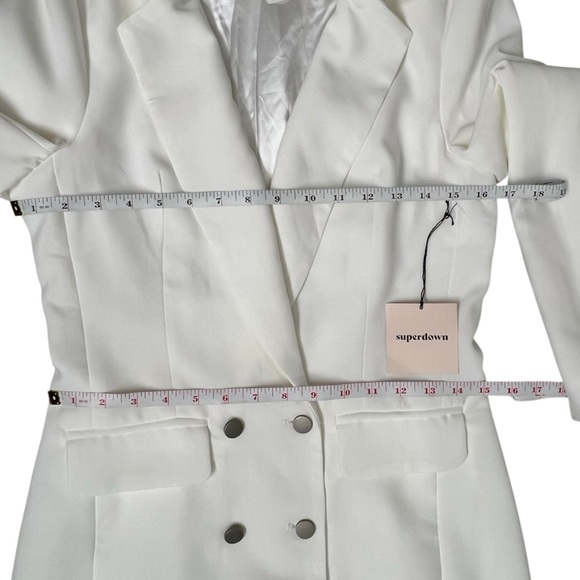 Superdown Cream Madeline Blazer Dress - Picture 16 of 16
